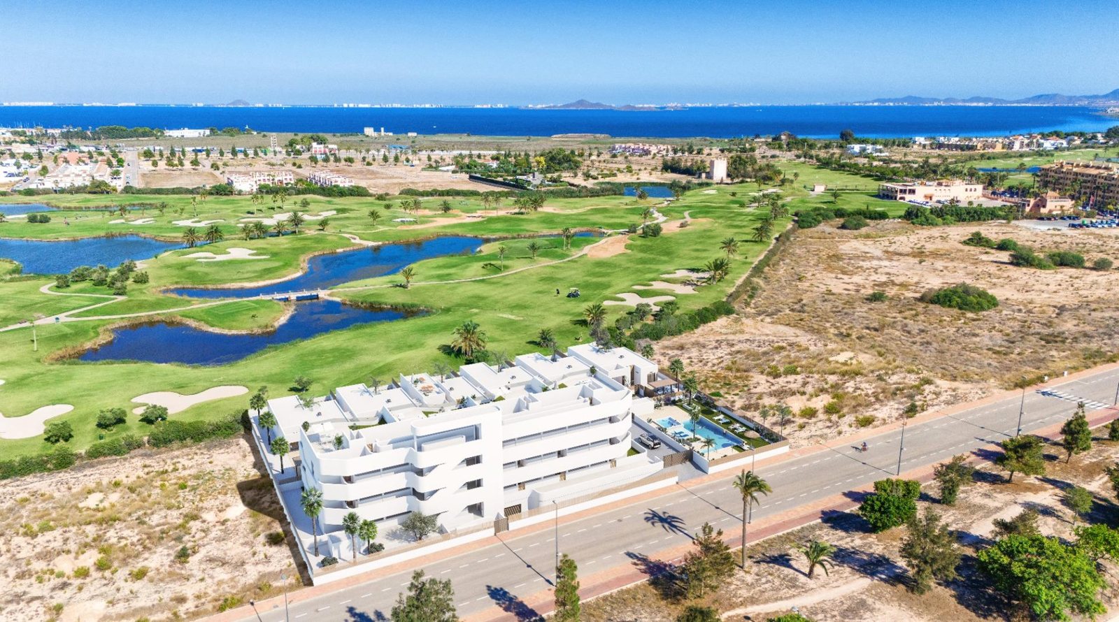 Nieuwbouw wooncomplex in Los Alcazares