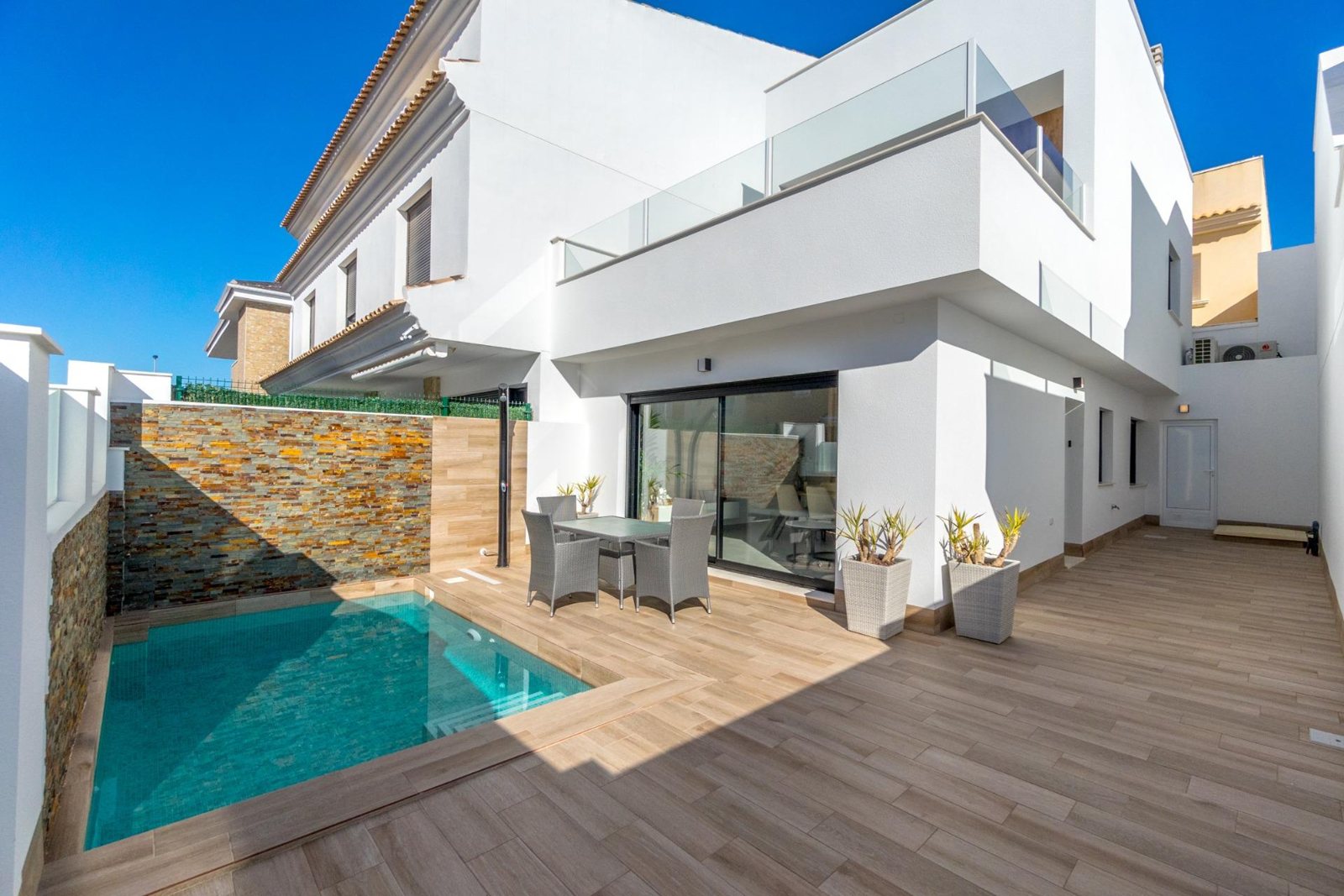 Halfvrijstaande woningen in San Pedro del Pinatar